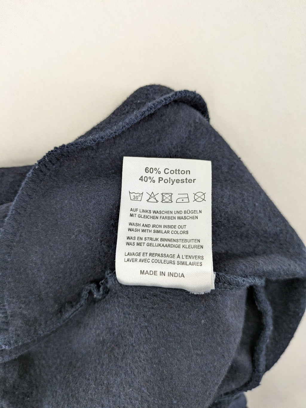 Sir Rch navy joggers elastic waistband adjustable drawstring two side pockets