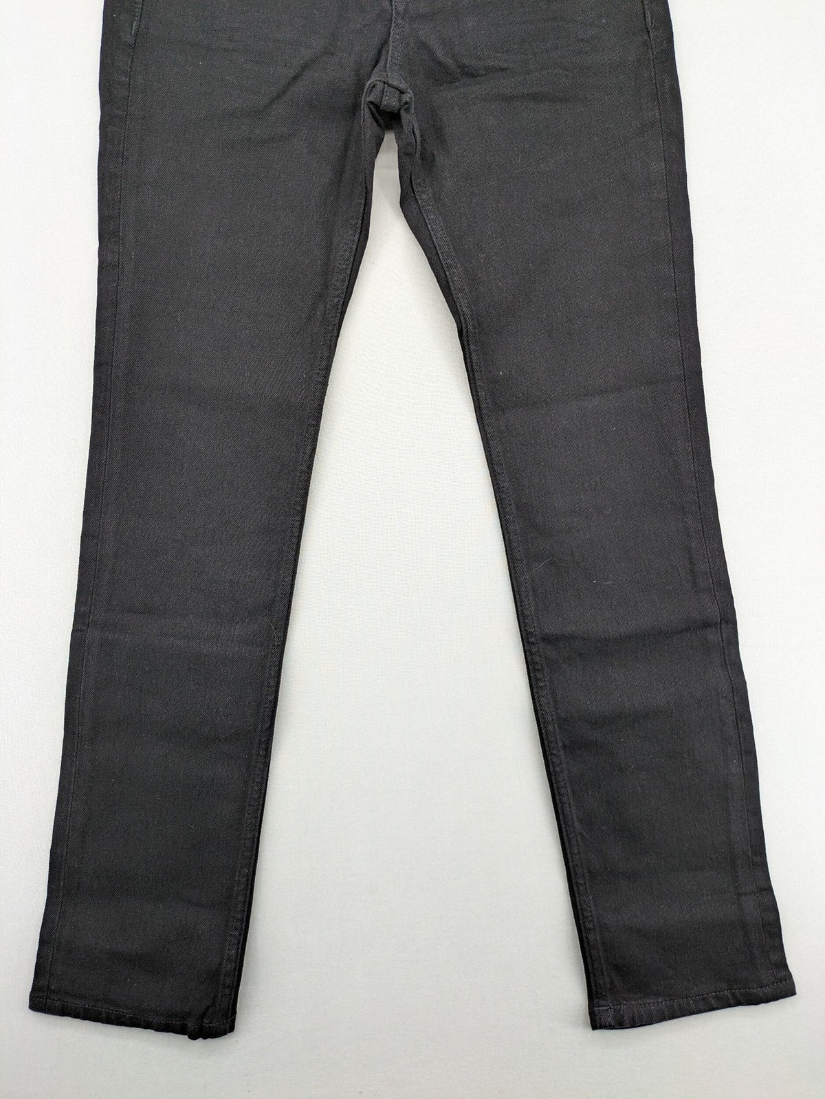 Esprit grey straight jeans with medium rise, classic denim style, zip and button closure.
