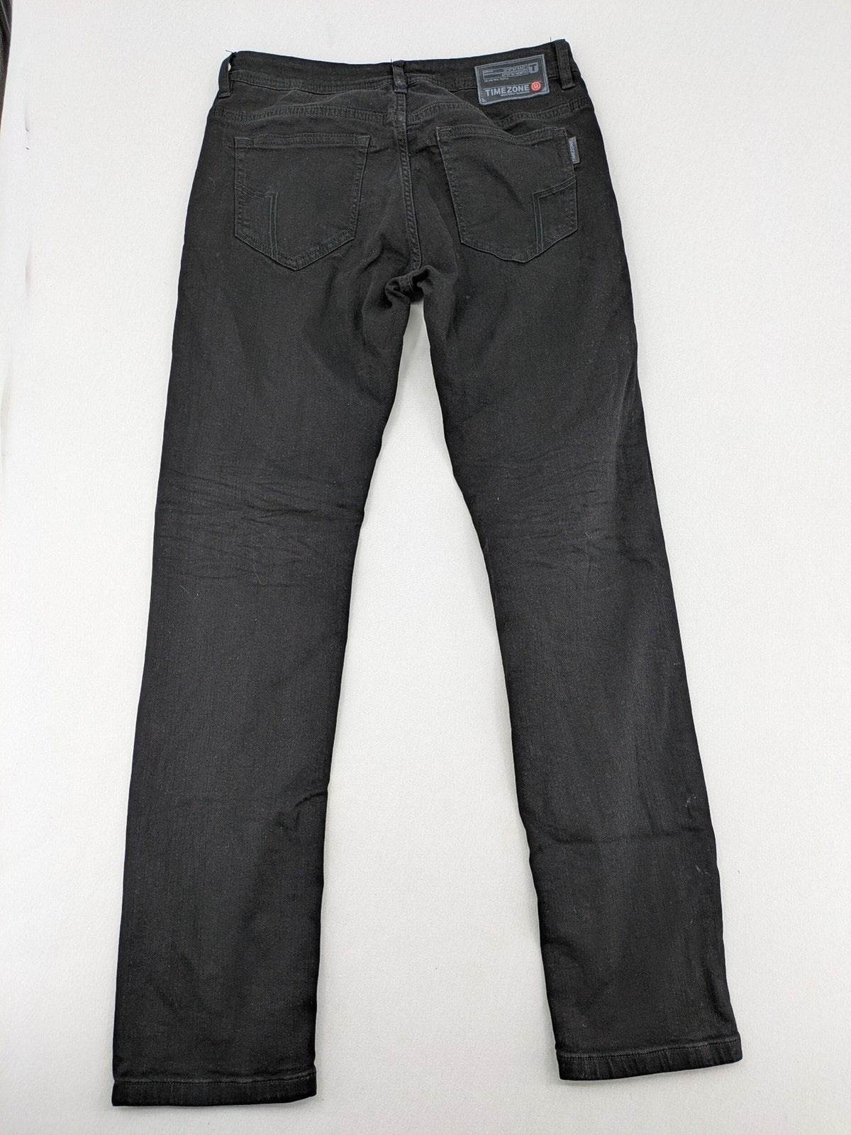 Timezone grey straight jeans slim fit 5-pocket design with stretch material
