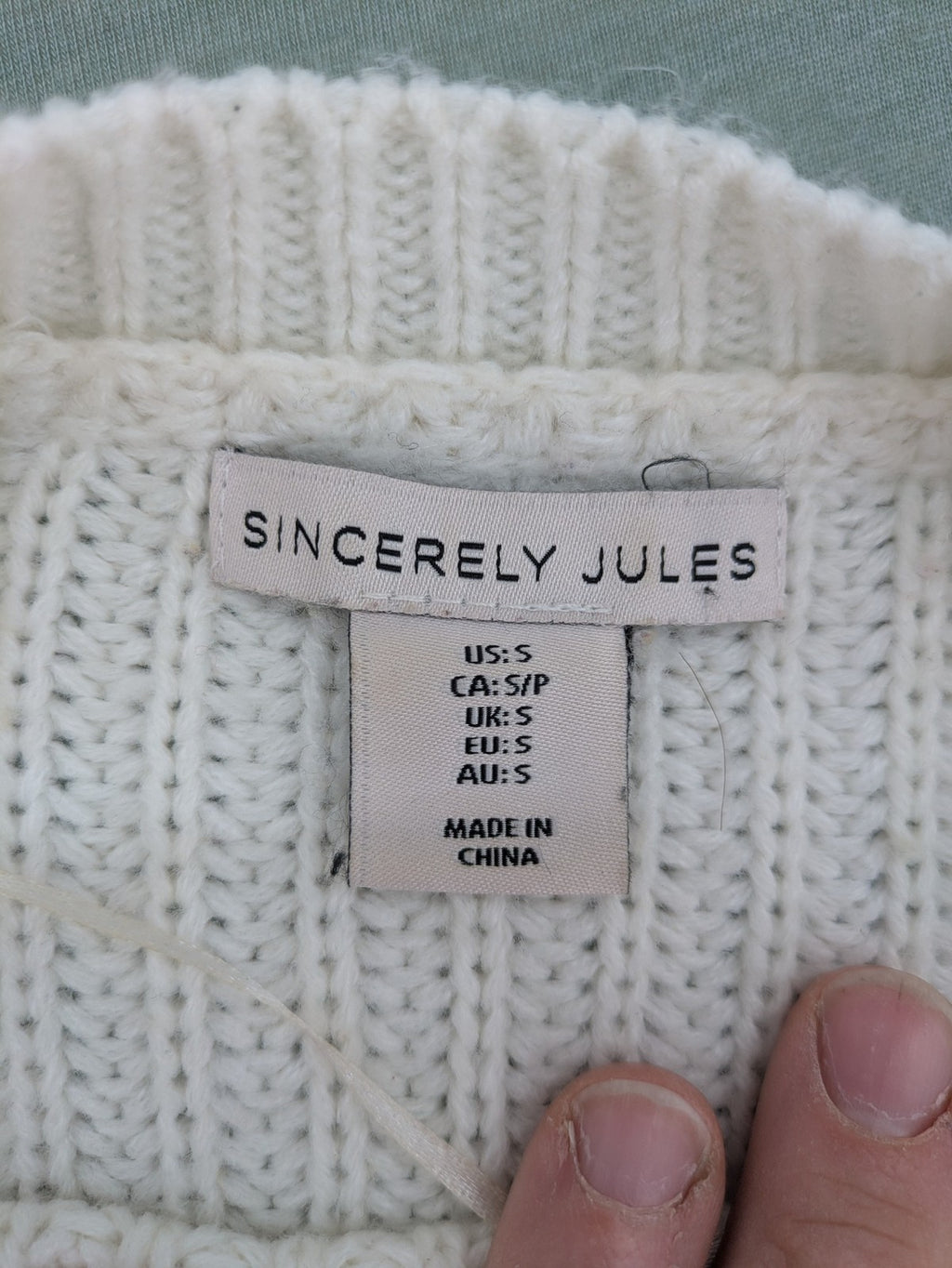 Sincerely Jules orange and pink colorblock turtle neck jumper with soft acrylic fabric.