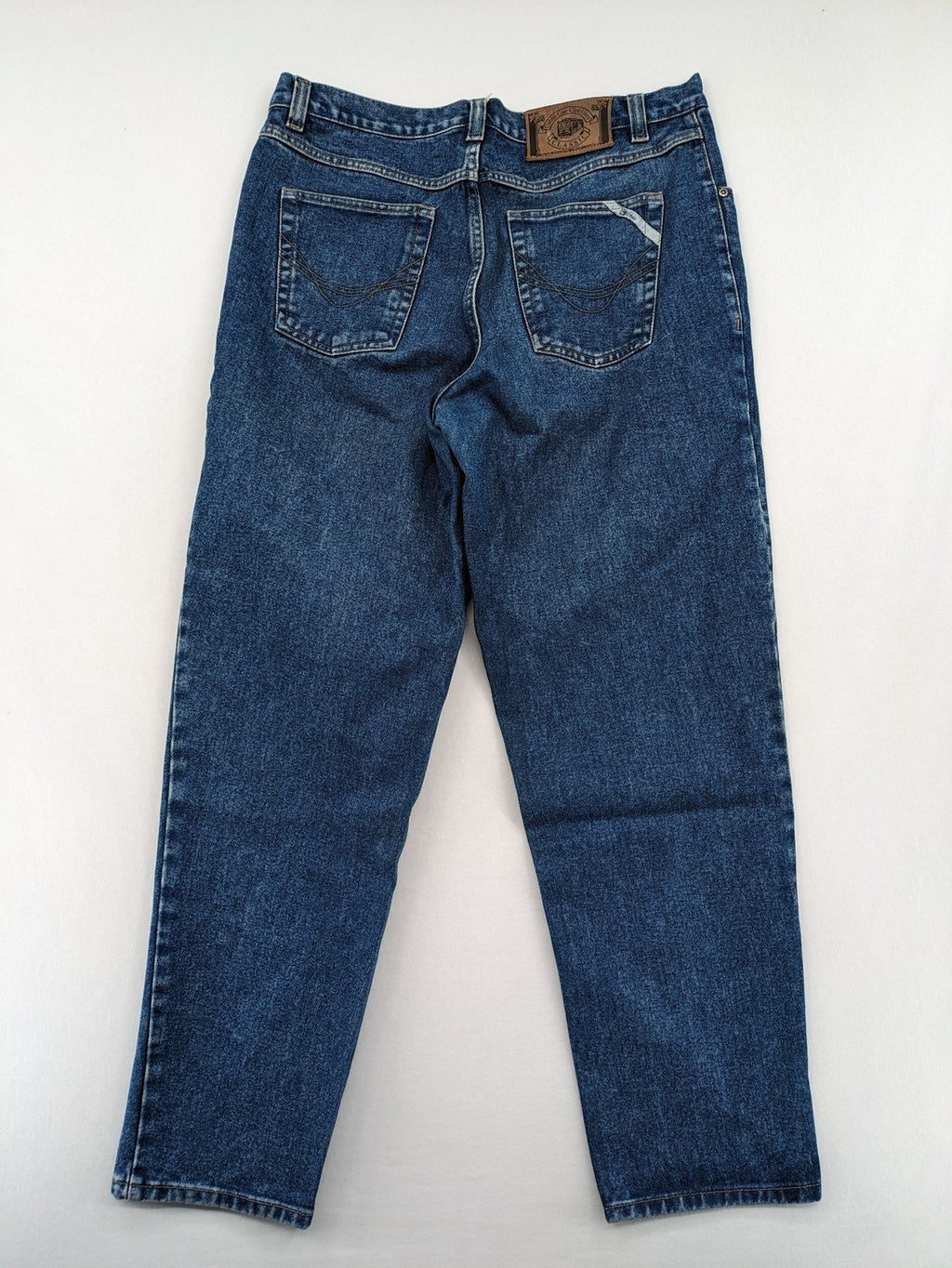Cable Car Clothiers blue straight jeans classic fit 100% cotton medium wash