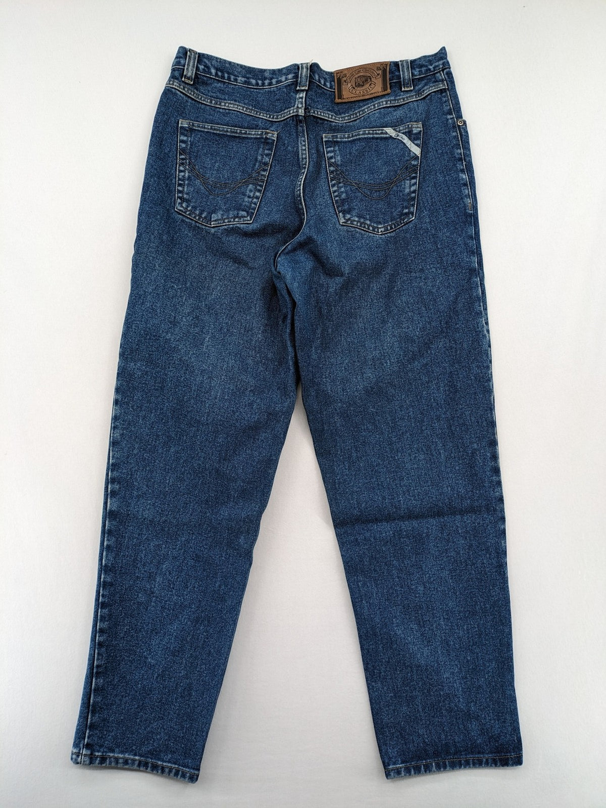 Cable Car Clothiers blue straight jeans classic fit 100% cotton medium wash