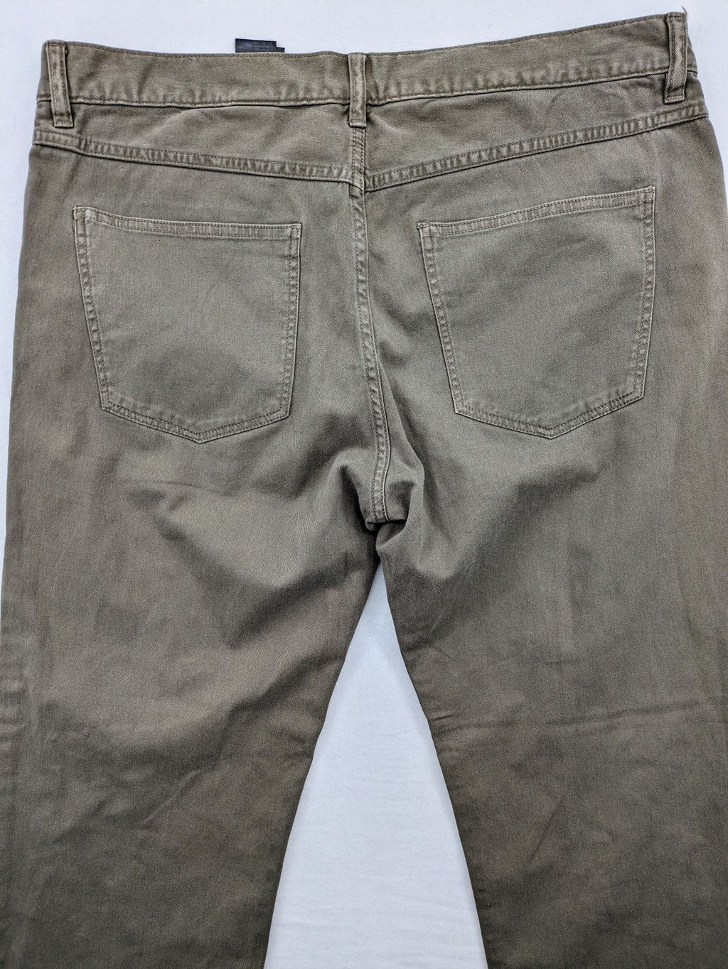 H&M khaki chino pants five-pocket design cotton stretch material