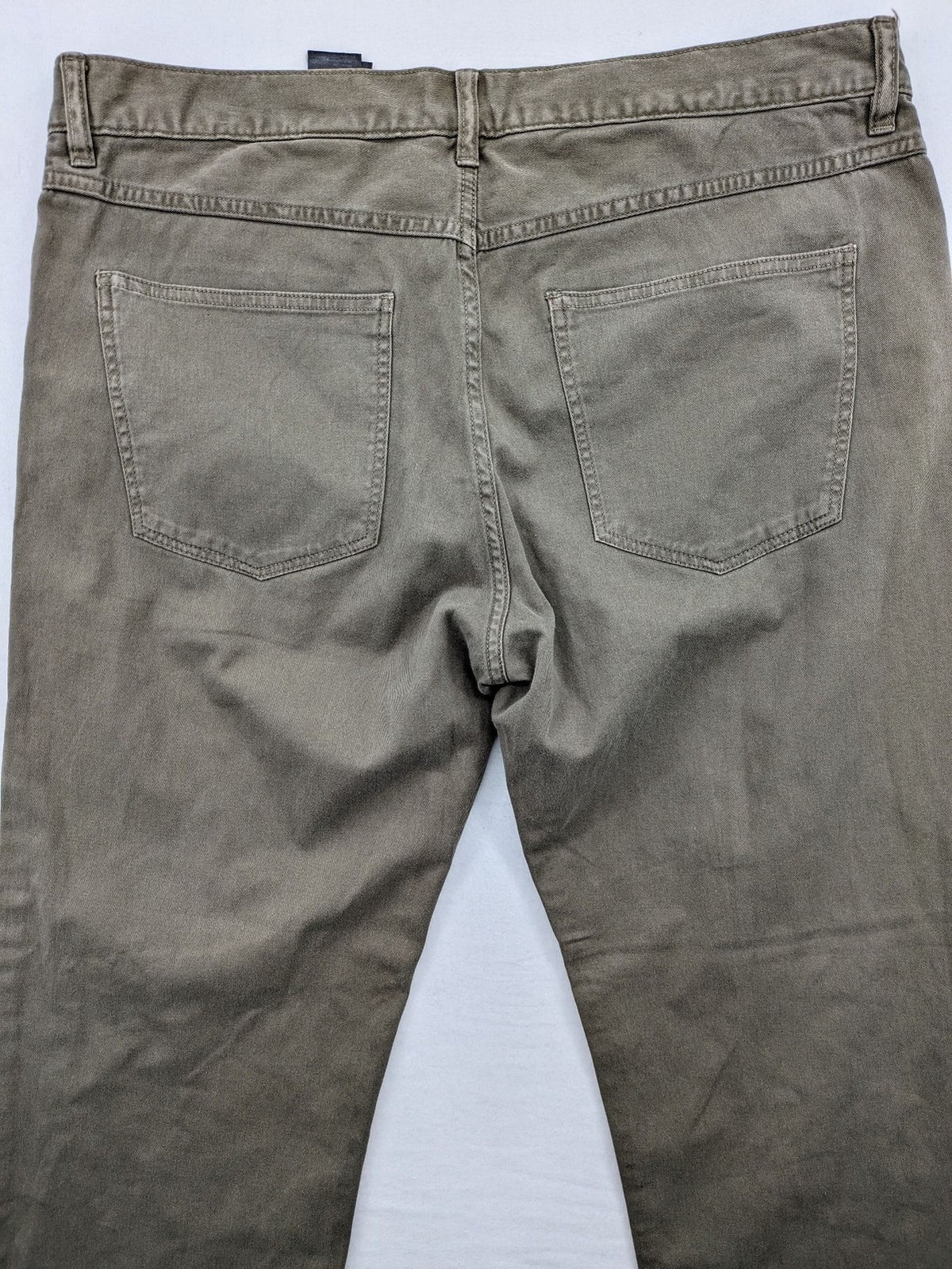 H&M khaki chino pants five-pocket design cotton stretch material