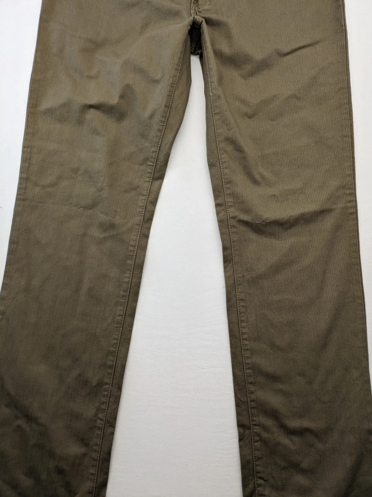 Jan Paulsen khaki straight jeans classic 5-pocket style cotton stretch material