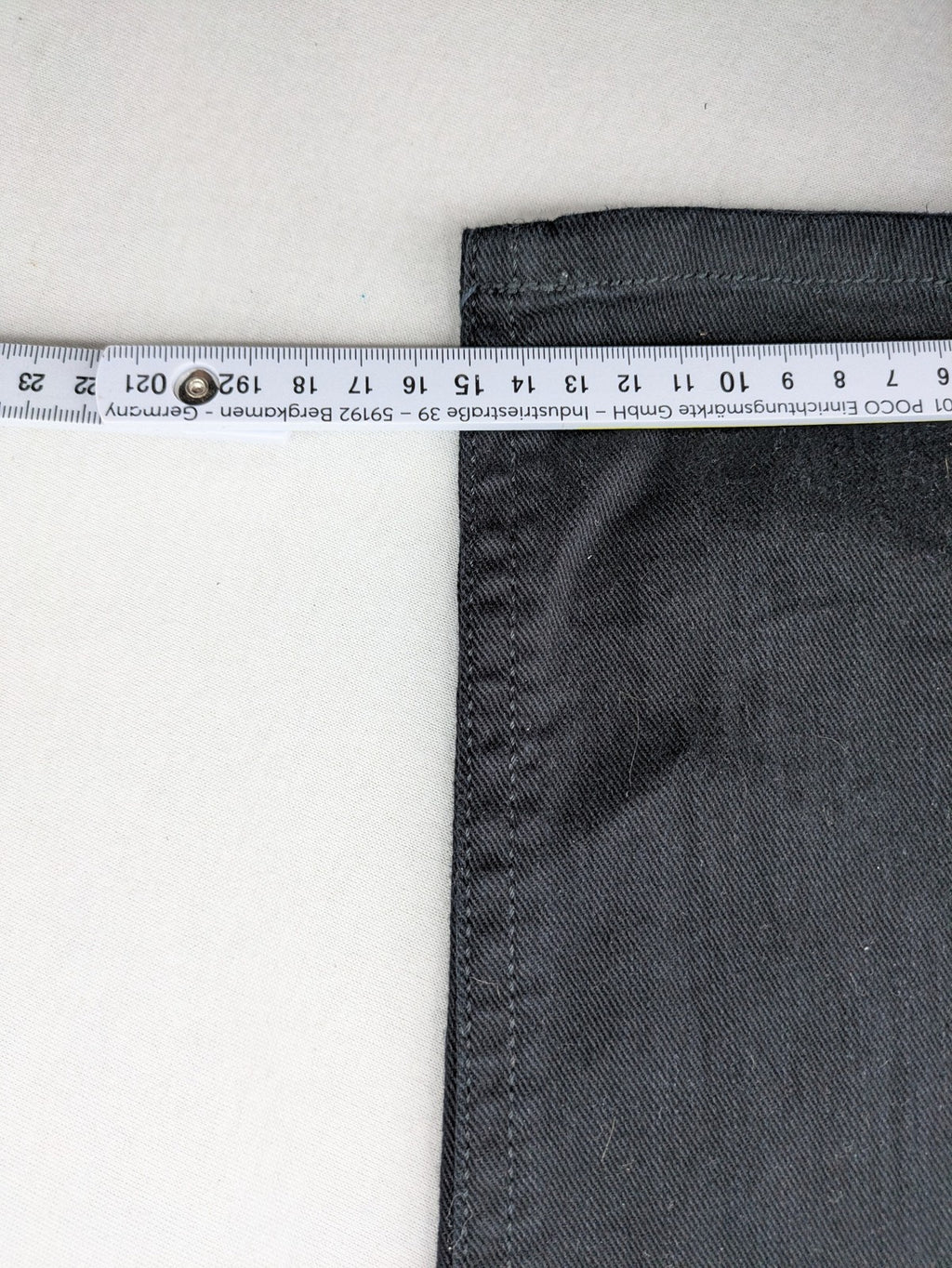Diesel black Thommer Slim jeans with classic 5-pocket design and stretch material.