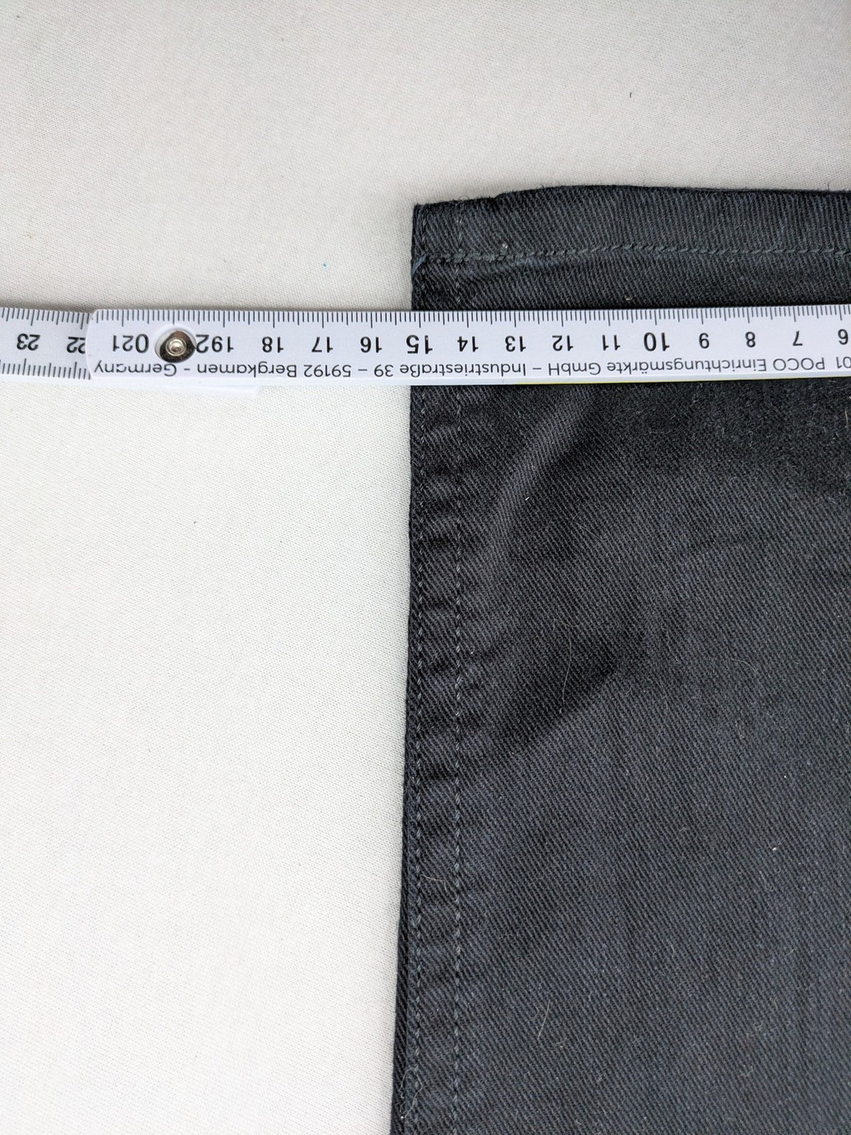 Diesel black Thommer Slim jeans with classic 5-pocket design and stretch material.