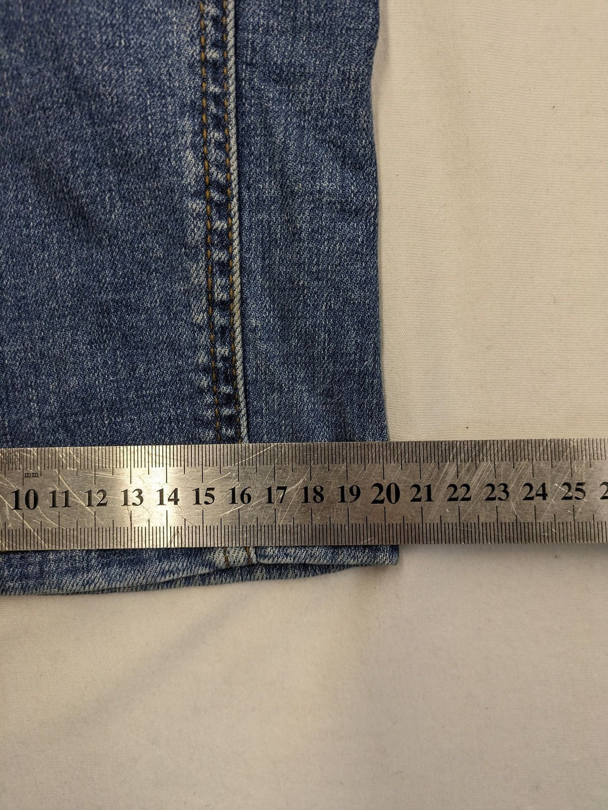 Montego blue straight jeans with stretch denim, classic design, and regular fit.
