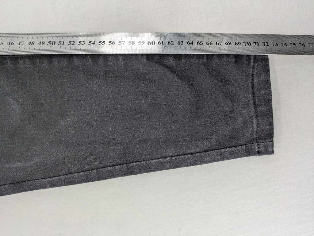 Primark grey skinny jeans 5-pocket style with logo and stretch cotton blend material.