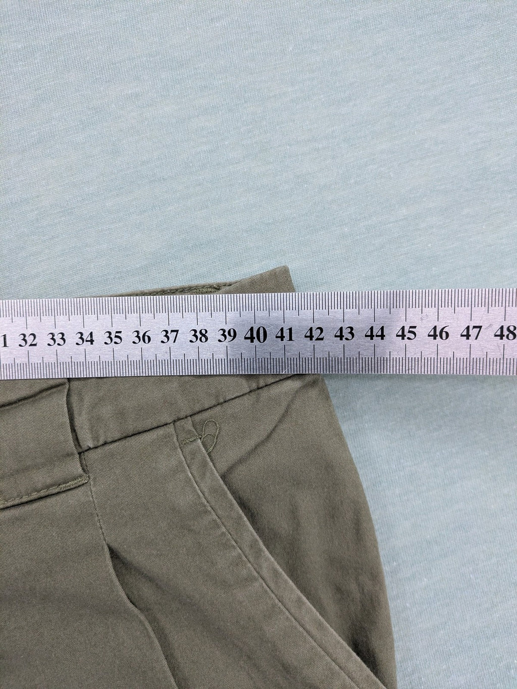 bpc bonprix collection khaki pants with front pleats and classic chino cut