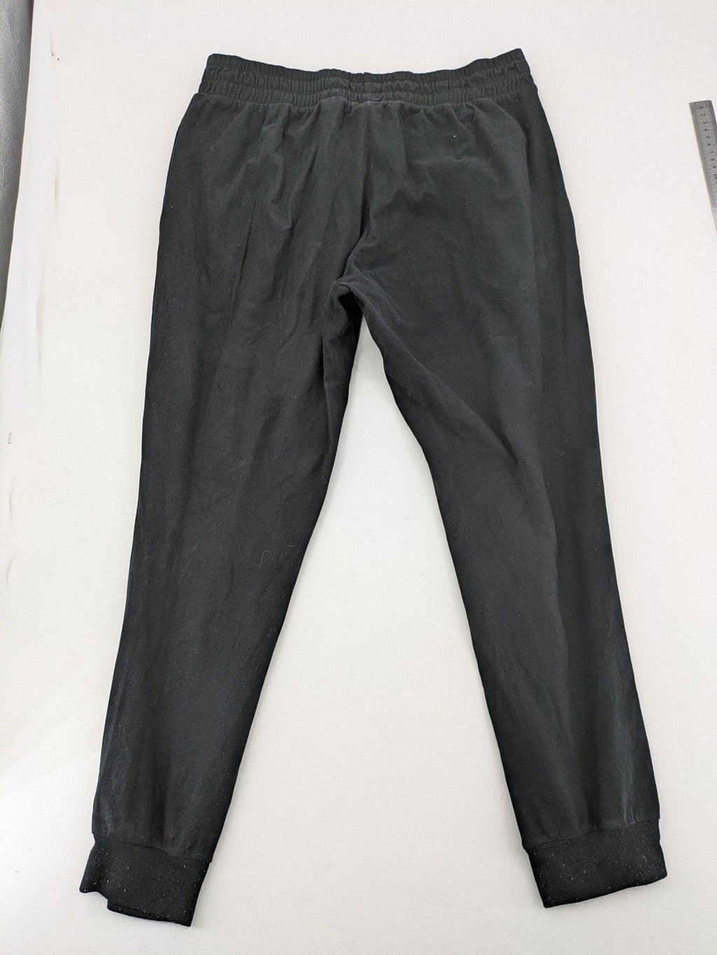 Jack & Jones black sweatpants with elastic waistband and slim fit design.