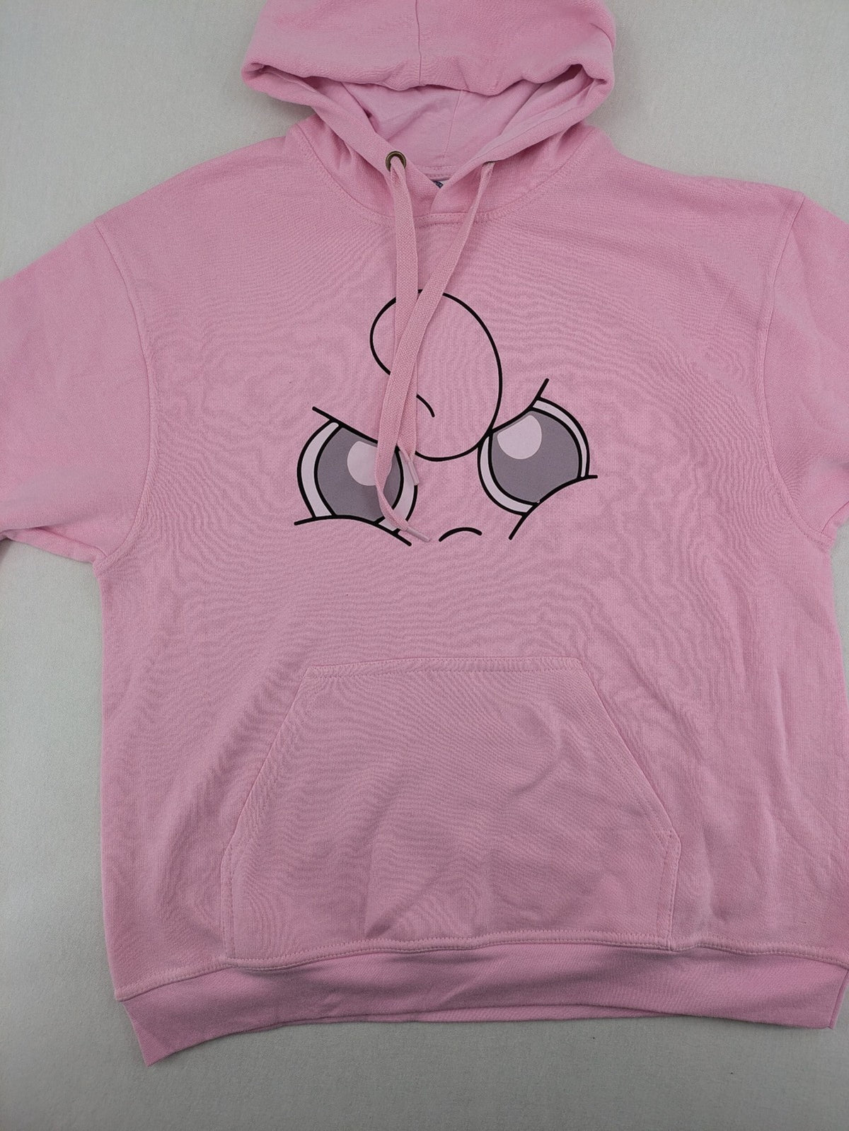 Pokémon multi knit jumper pink Pummeluff graphic, adjustable hood, kangaroo pocket.