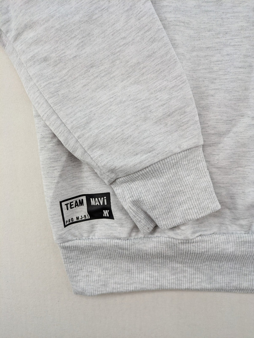 Mavi turtle neck jumper black grey colorblock design soft cotton blend