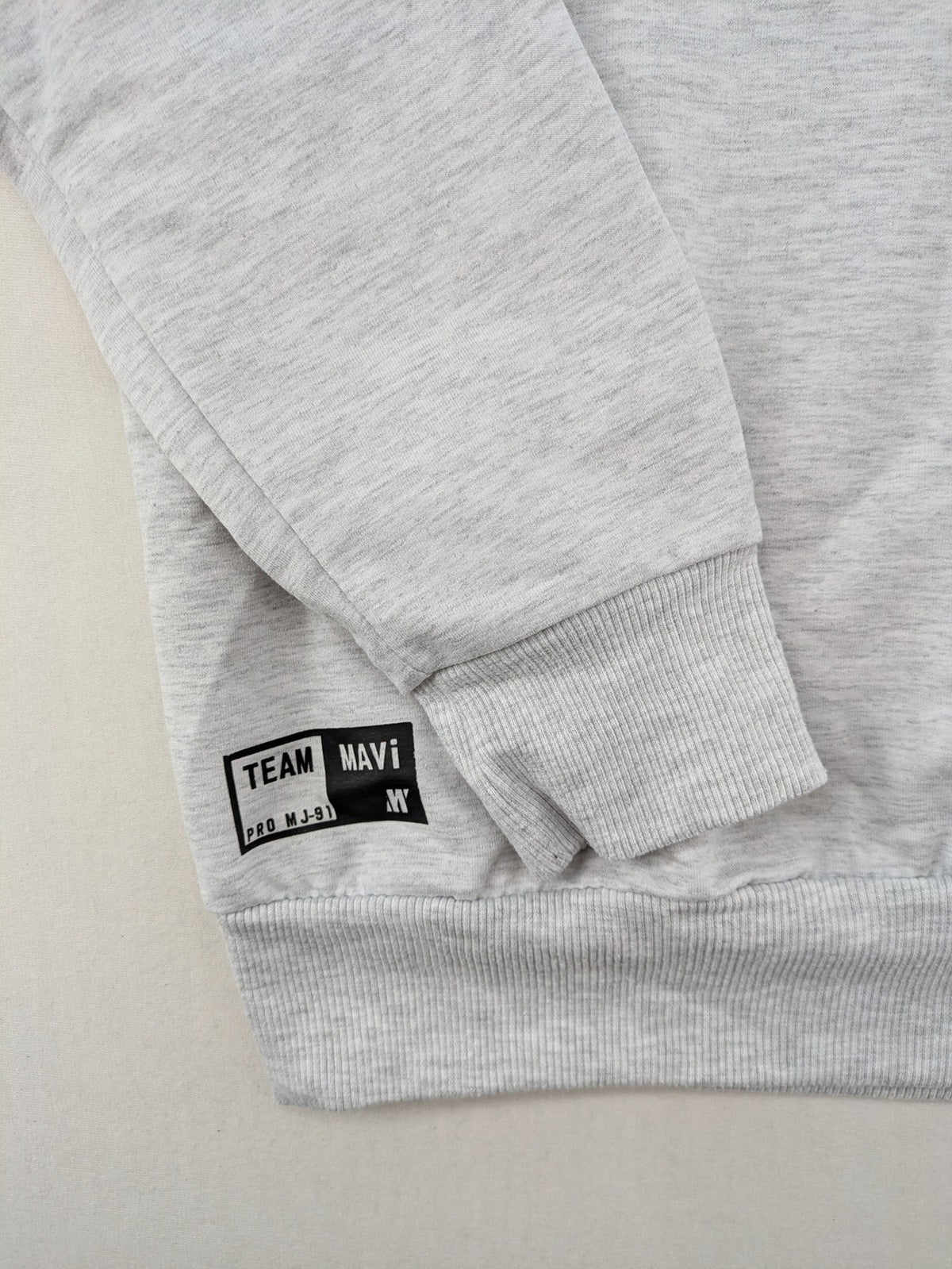 Mavi turtle neck jumper black grey colorblock design soft cotton blend