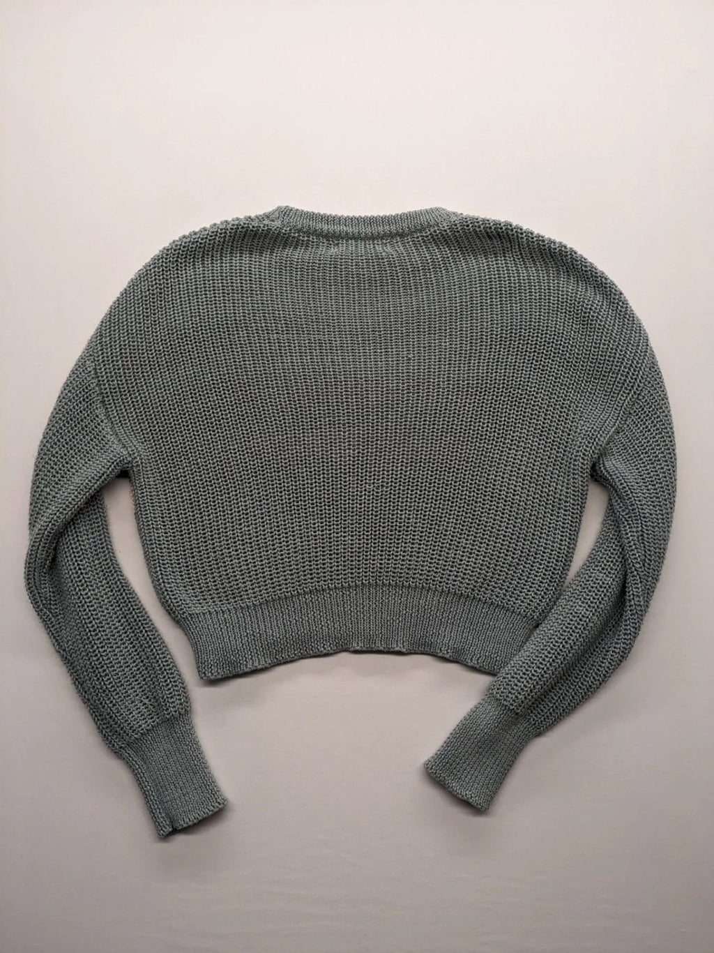 Pull&Bear beige turtle neck jumper with block stripe pattern and ribbed knit texture.