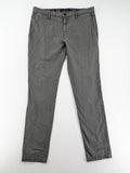 ALBERTO pink pants slim fit stretch cotton with colorful inner waistband detail