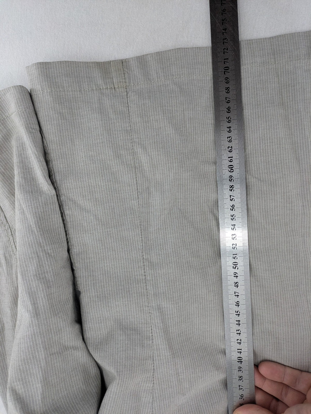 Camel Active grey cord blazer with classic two-button closure and practical zippered inner pockets.