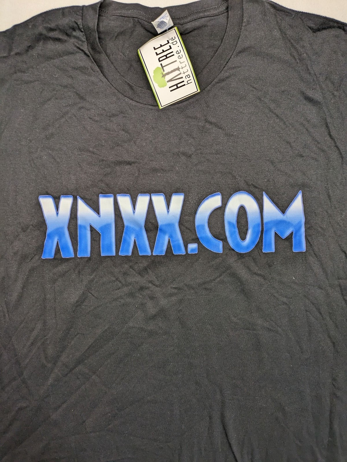 JHK black graphic t-shirt 3XL with prominent XNXX.COM logo on chest.