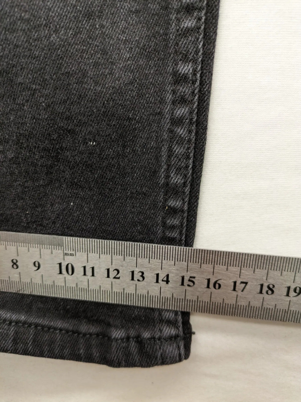 MNG grey straight jeans high waist 5-pocket design authentic denim.