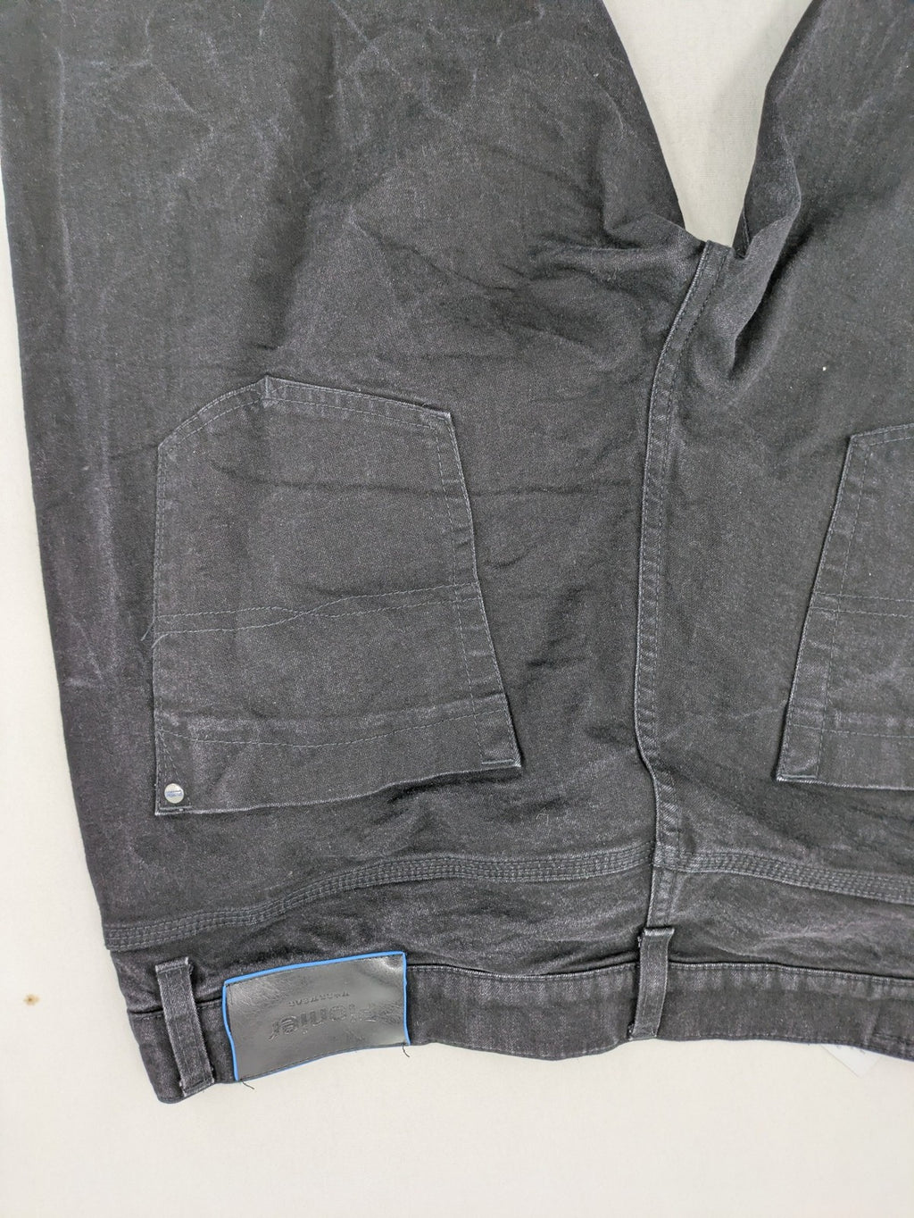 Pionier grey straight jeans 5-pocket design durable cotton stretch material