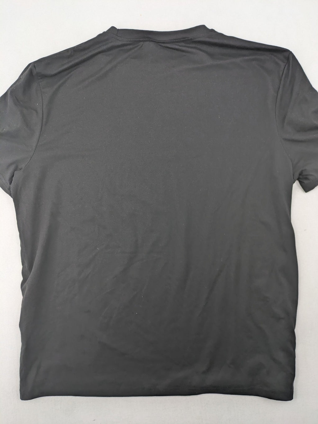 Manfinity loungewear set black T-shirt and shorts with Paris graphic print.