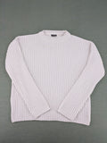 Beloved purple turtle neck jumper ribbed knit long sleeves classic design