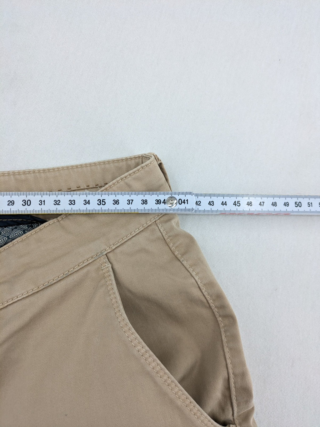 Paul Hunter beige chino pants Oscar Regular Fit cotton with stretch material.