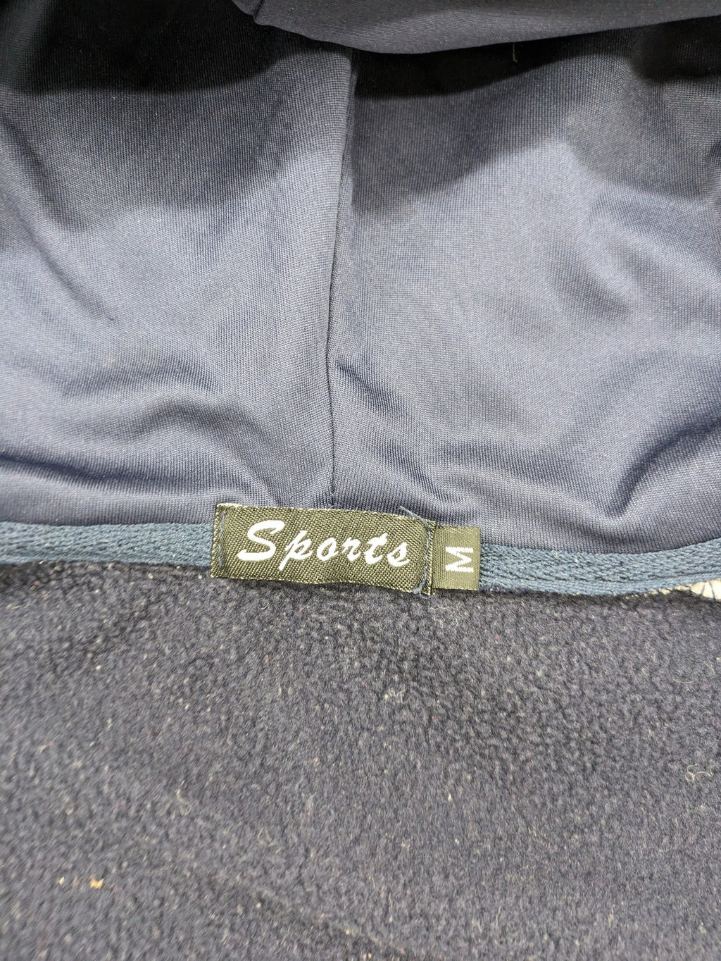 Chelsea FC grey and navy tracksuit set with full zip hoodie and three logos.