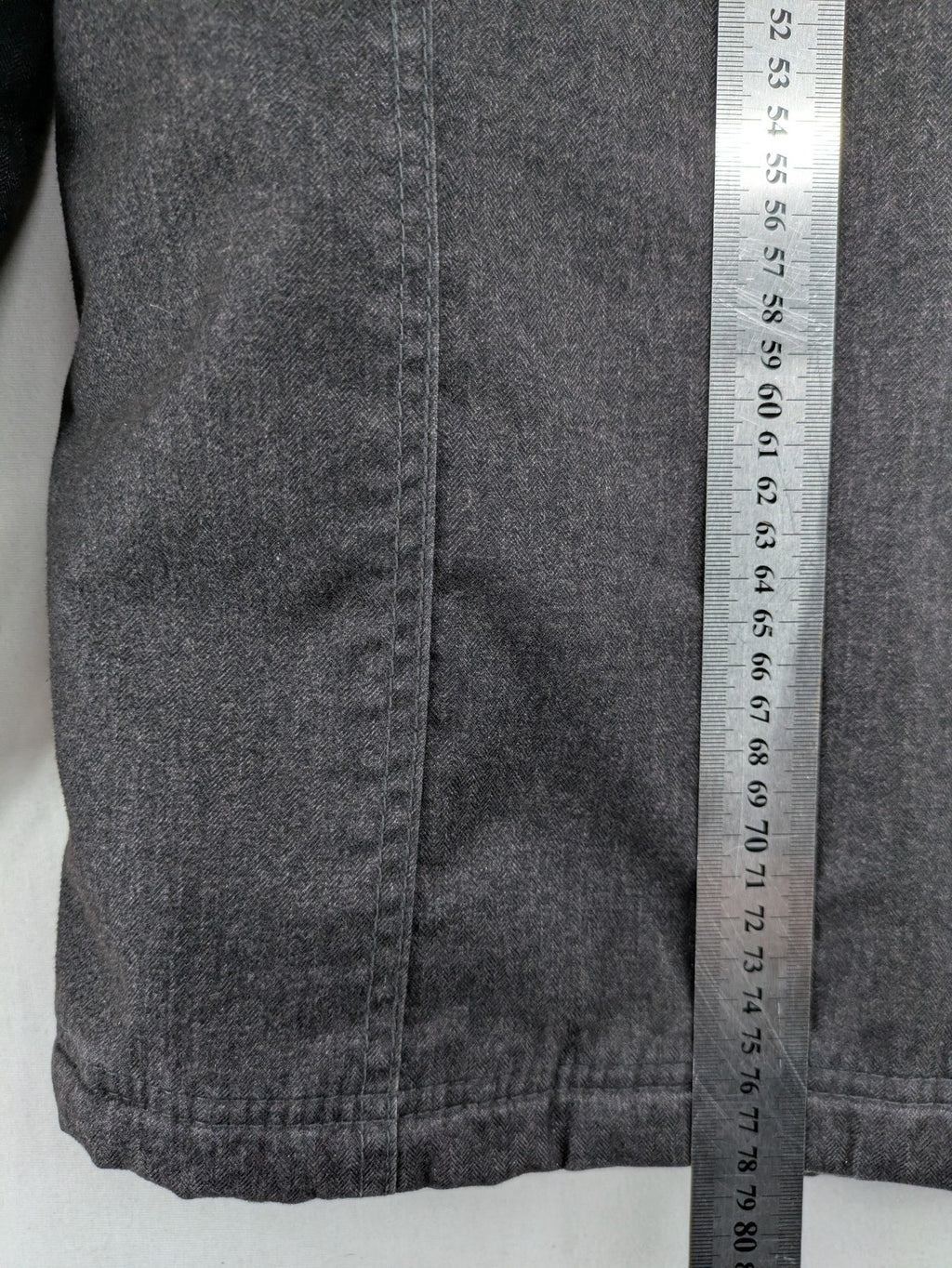 Rover & Lakes grey jacket with hood, quilted lining, and multiple pockets.