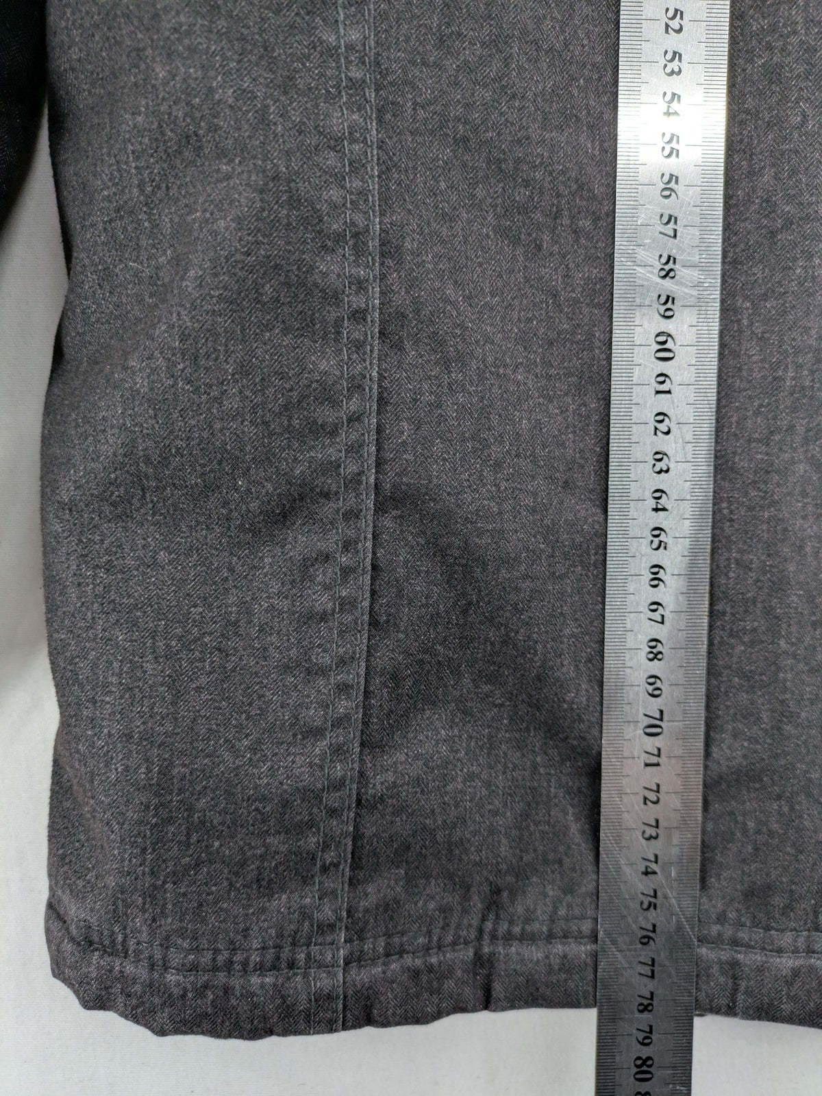 Rover & Lakes grey jacket with hood, quilted lining, and multiple pockets.