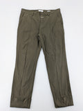 CLOSED khaki pants with vertical seam details and stretch waistband, made from cotton blend.