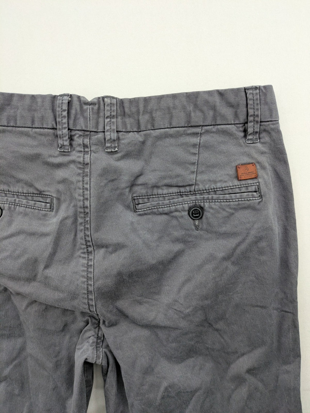 Jack & Jones pink chino pants regular fit cotton with classic design and logo.