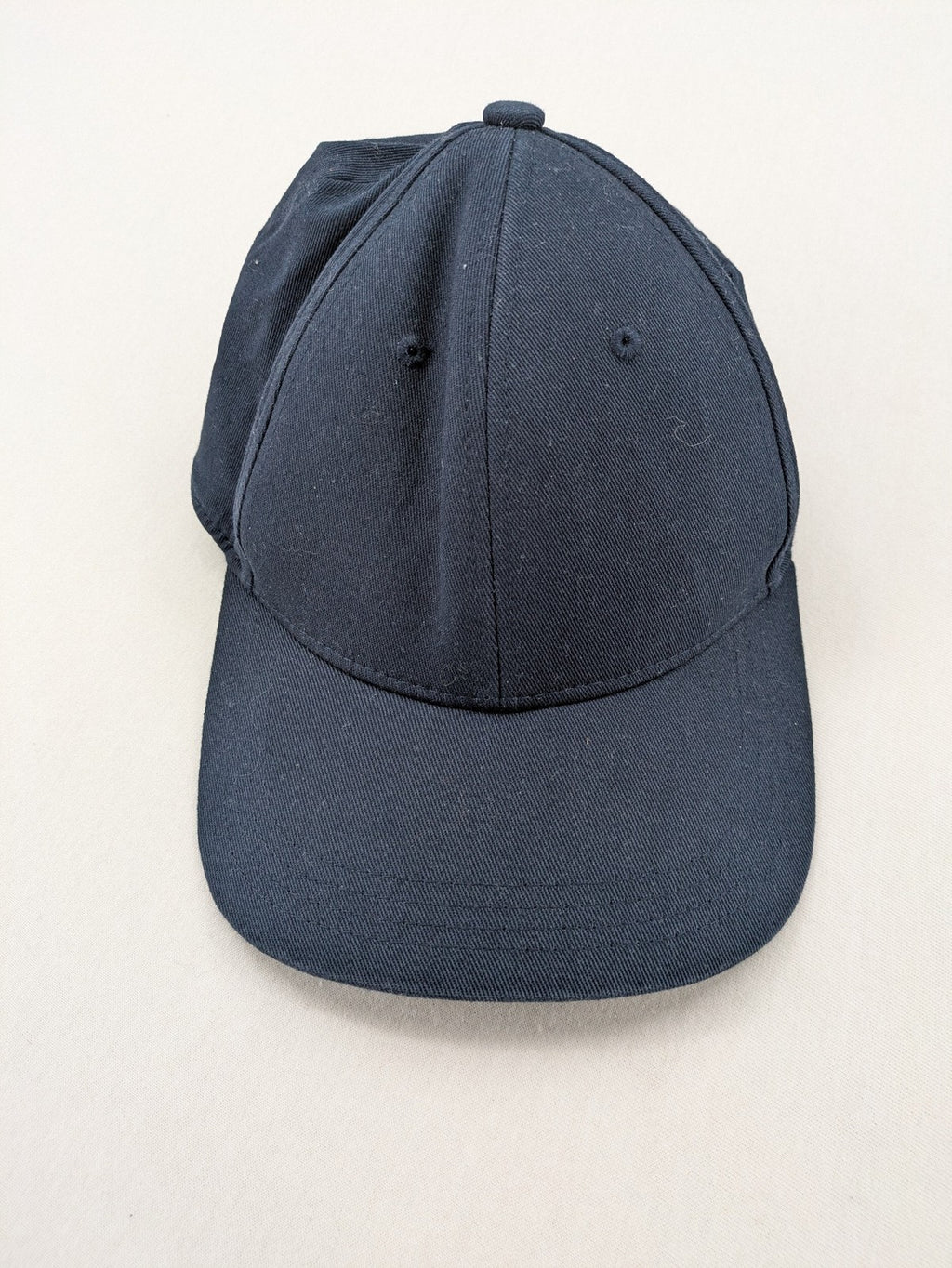 Universal Athletics navy baseball cap six-panel design cotton-elastane blend