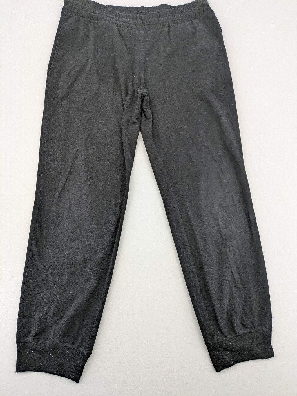 Jack & Jones black sweatpants with elastic waistband and slim fit design.
