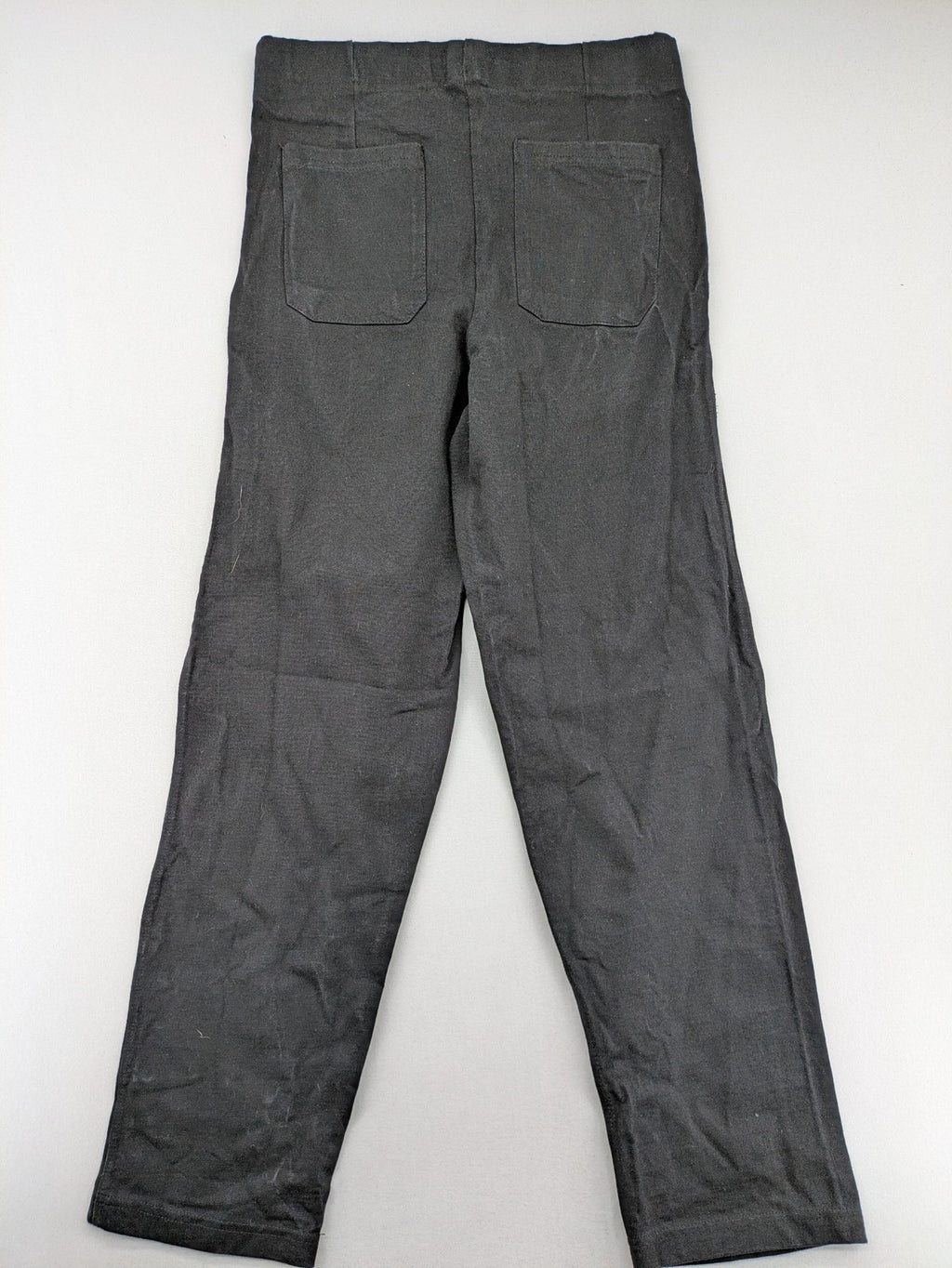 Zara grey pants cotton fabric with classic design and comfortable fit.