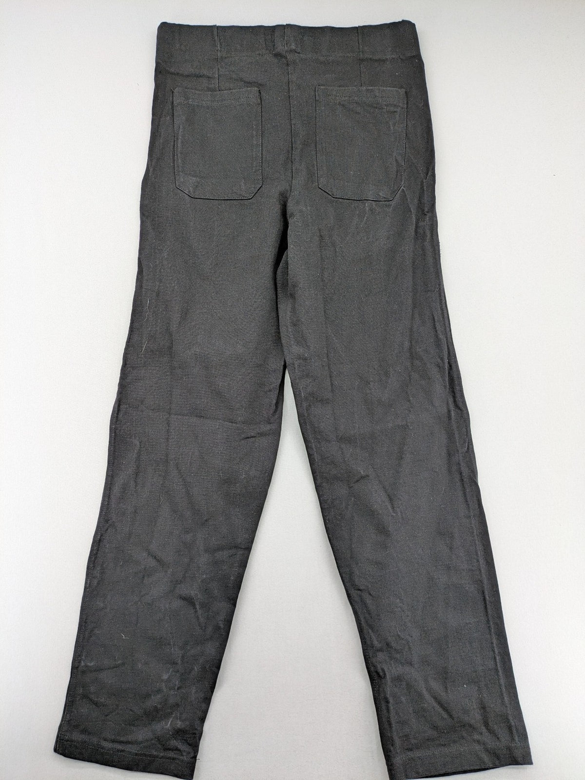 Zara grey pants cotton fabric with classic design and comfortable fit.