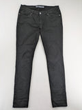 s.Oliver black slim fit jeans with low rise and classic design details.
