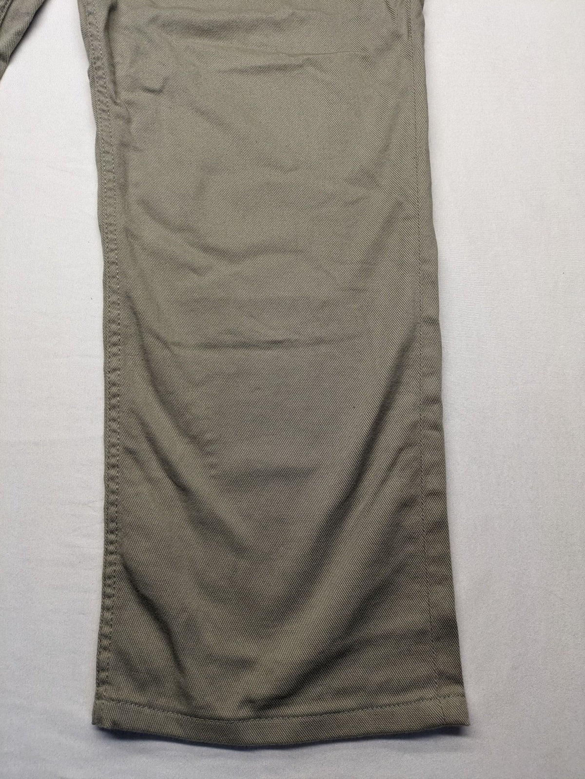 C&A beige chino pants regular fit cotton stretch material with classic straight leg design