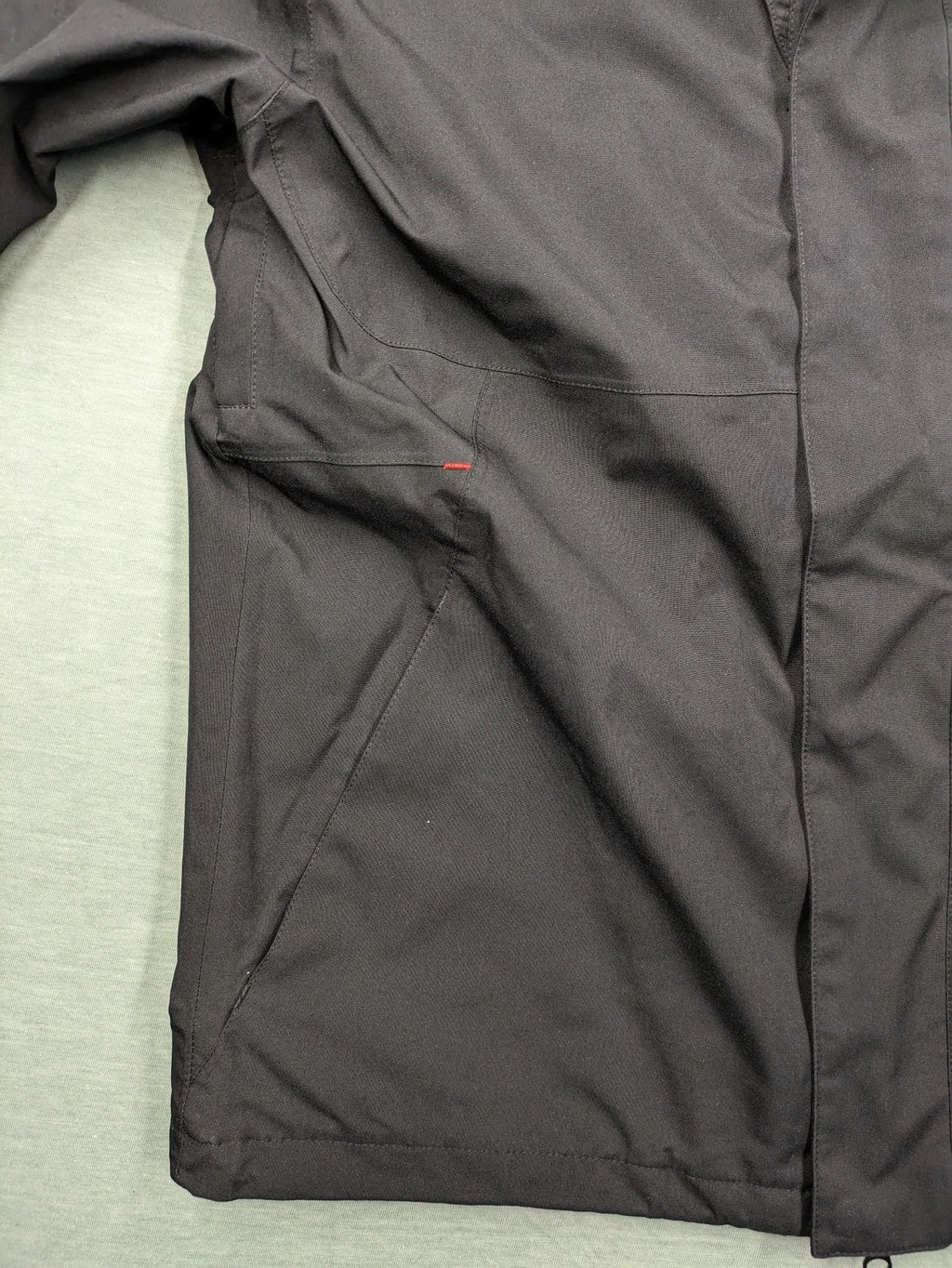 Fifty Five black outdoor jacket FIVE-TEX technology, full zip, stylish design.