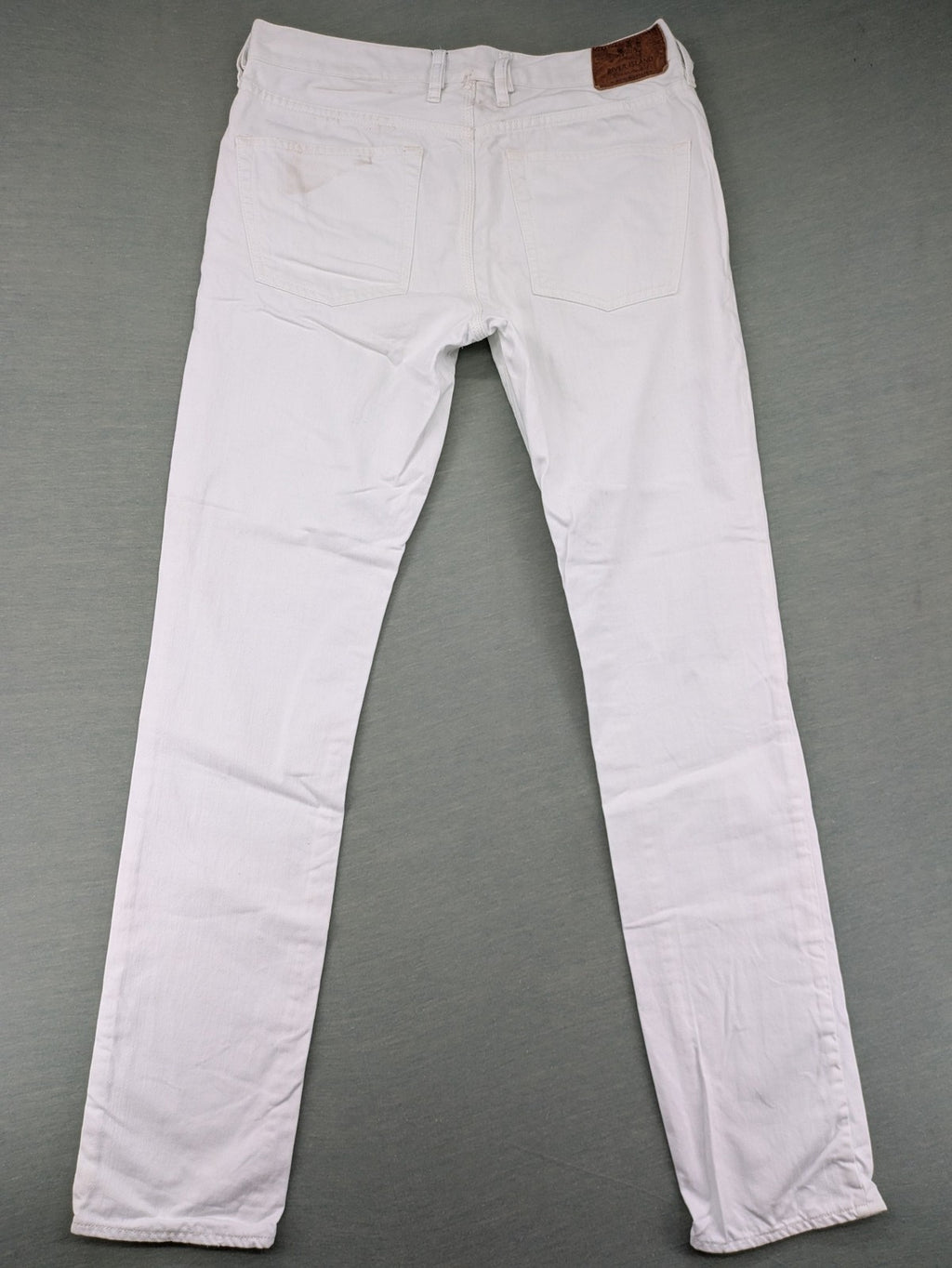 River Island white straight jeans slim fit 100% cotton denim modern design