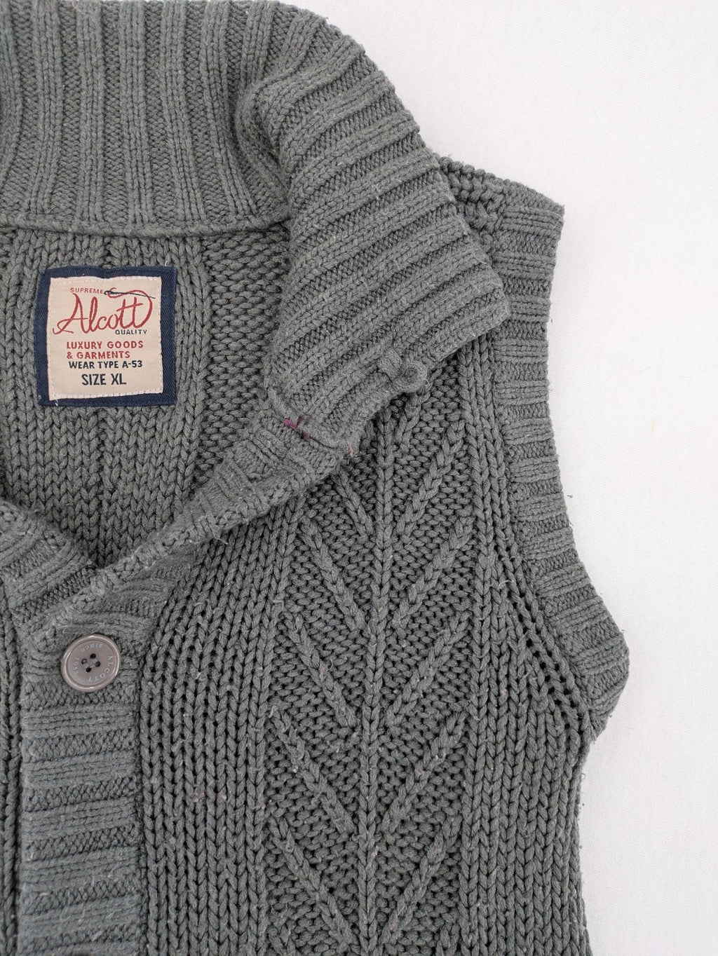 alcott grey turtle neck jumper cable knit pattern with ribbed collar and pockets