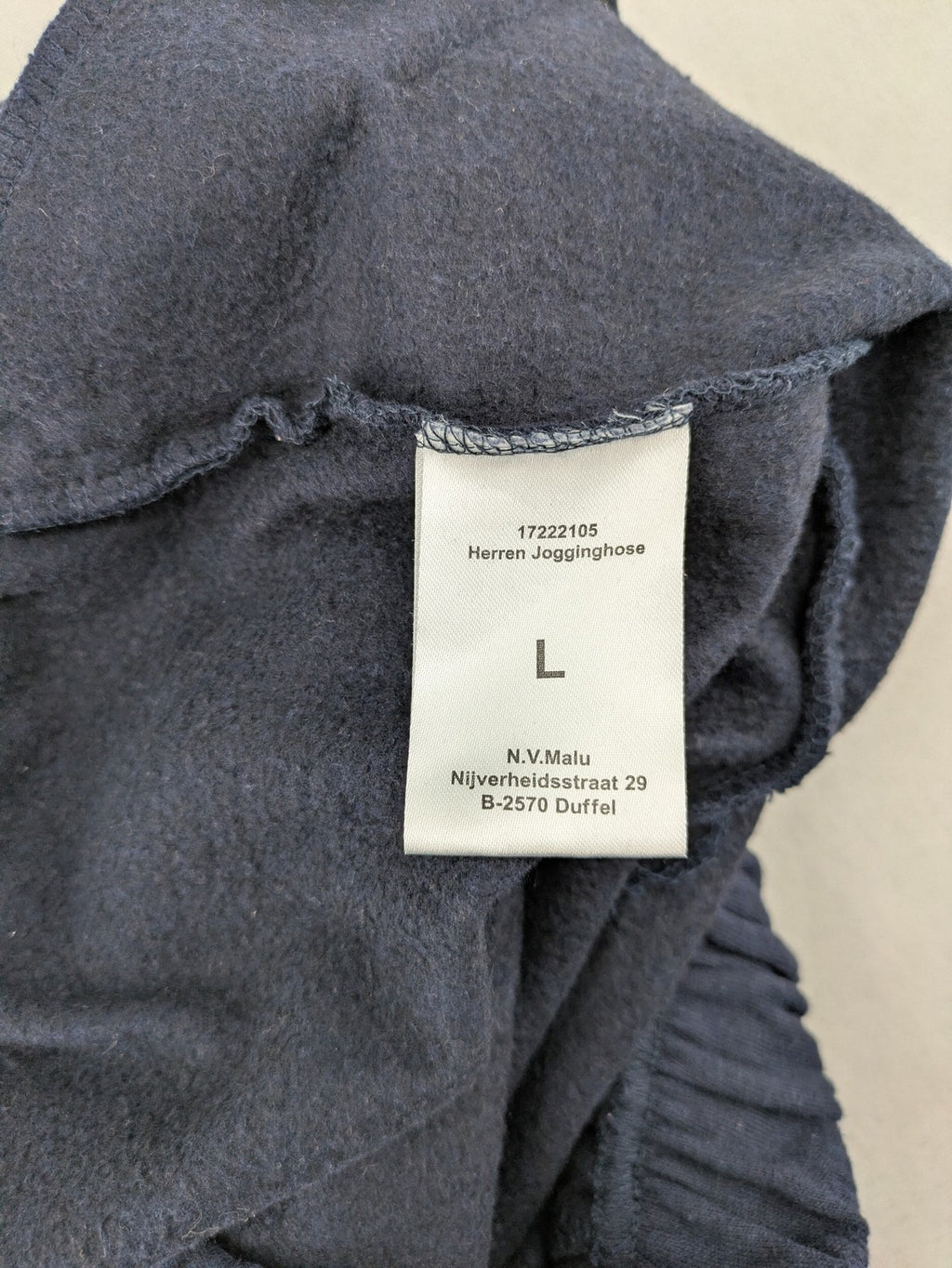 Sir Rch navy joggers elastic waistband adjustable drawstring two side pockets