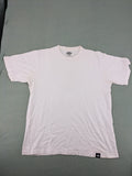 Dickies white t-shirt cotton short sleeve round neck with small logo patch.