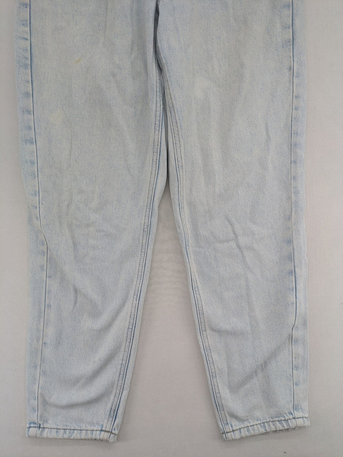 FB Sister blue mom jeans high waist paperbag waistband stonewashed vintage style