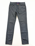 Mexx grey pants slim fit cotton-elastane blend with stylish design details.