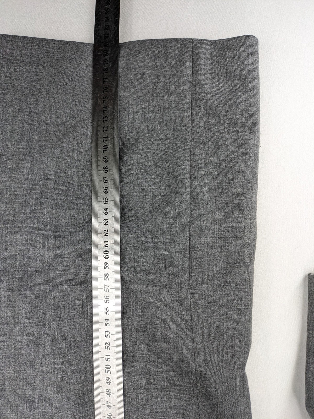 Montego grey blazer three-button design made from wool blend with smooth lining.