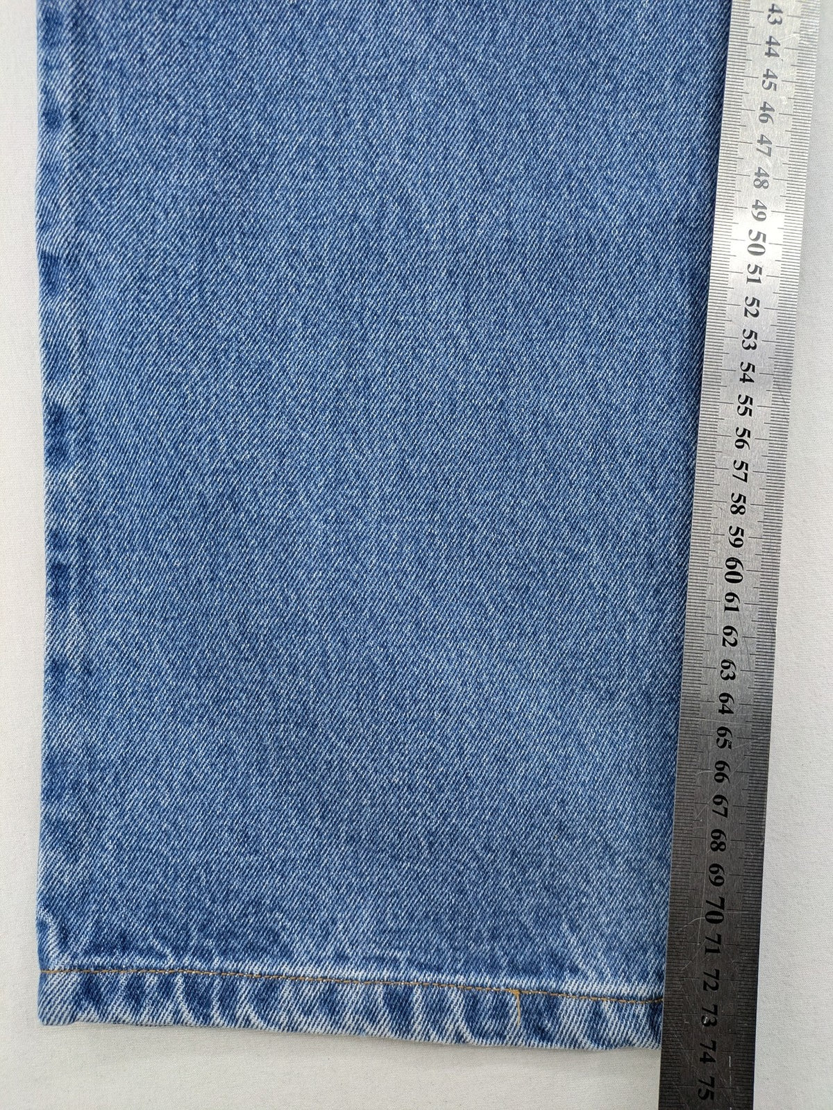 Oklahoma Wear blue straight jeans 5-pocket design durable cotton regular fit