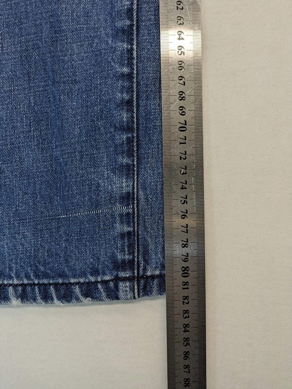 Esprit blue straight leg jeans medium wash 100% cotton classic silhouette