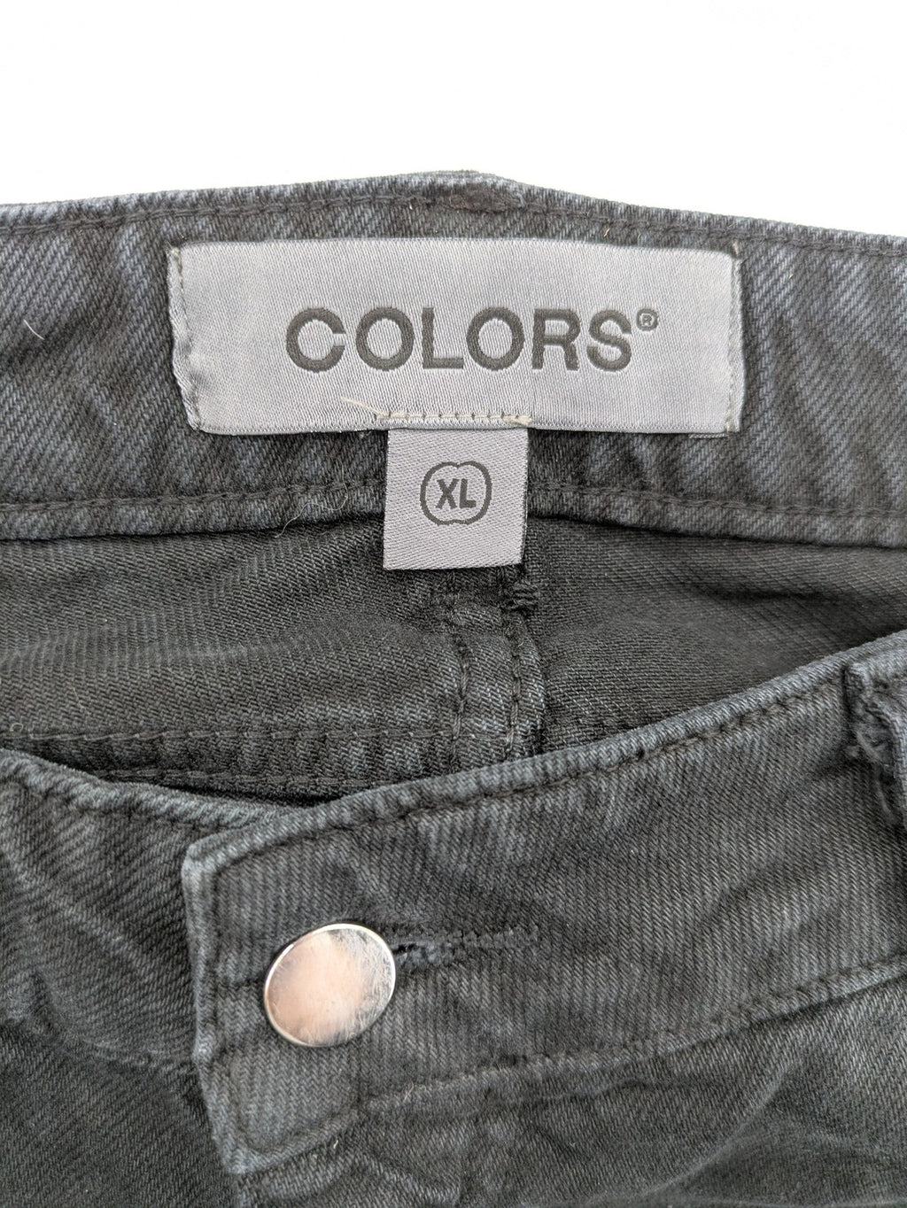 Colors grey straight jeans with washed look and classic 5-pocket design.