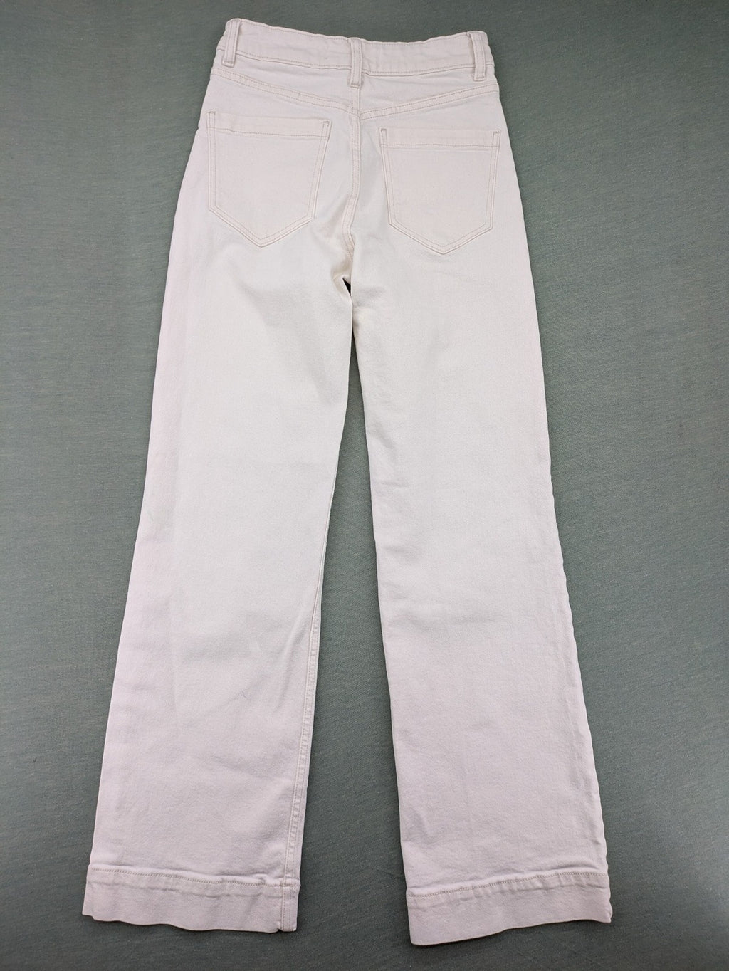 MNG pink straight jeans high waist wide leg cotton with classic pockets and zipper.